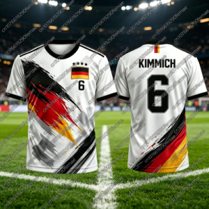 Germany Style 2026 Summer Soccer T-Shirt Boys Girls Men Women Couple