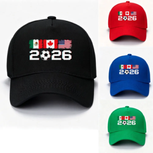 2026 North - US - Canada -  Mexico Baseball Cap Unisex Adjustable