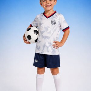 USA 2 Pc Soccer Jersey Top and Short Set
